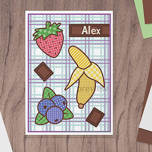 Hračky - Linajková podložka Fruit yummy - 17816261_