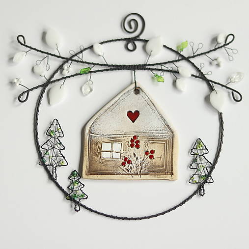 Dekorácie - zimná rozprávka - 17818351_