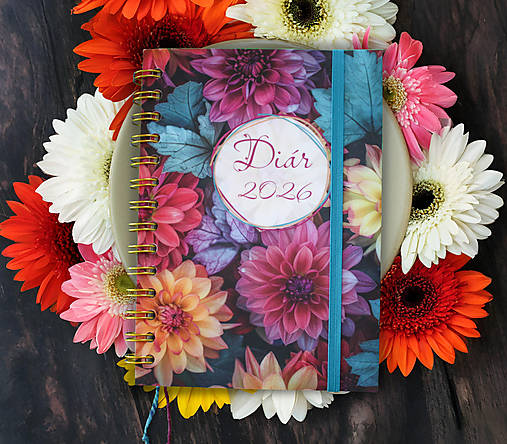 Papiernictvo - Diar 2026 (Kvety) - 17817582_