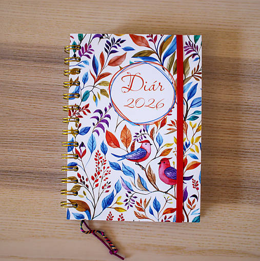 Papiernictvo - Diar 2026 (Vtáčiky) - 17817599_