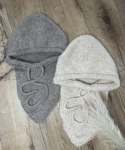 Čiapky, čelenky, klobúky - Balaclava so šatkou - 17817790_