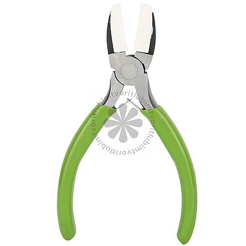 Nástroje - (4935) Plastové kliešte s plochými čeľusťami, 13 mm - 1 ks - 17818725_