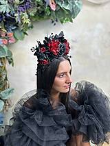 Čiapky, čelenky, klobúky - Frida čelenka "nočné tance" - 17819606_