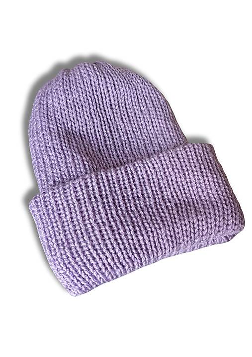Čiapky, čelenky, klobúky - Ručne štrikovaná čiapka - unisex dospelí/tínedžeri - 17820652_