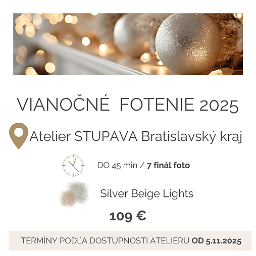 Vianočné fotenie 2025 Bratislavský Kraj