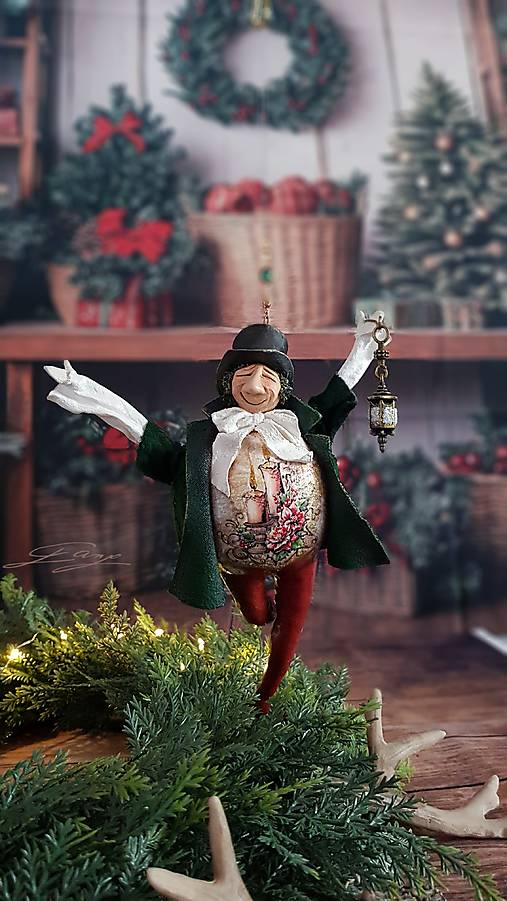 Dekorácie - Pán Elegán~ LUCERNA - 17820058_