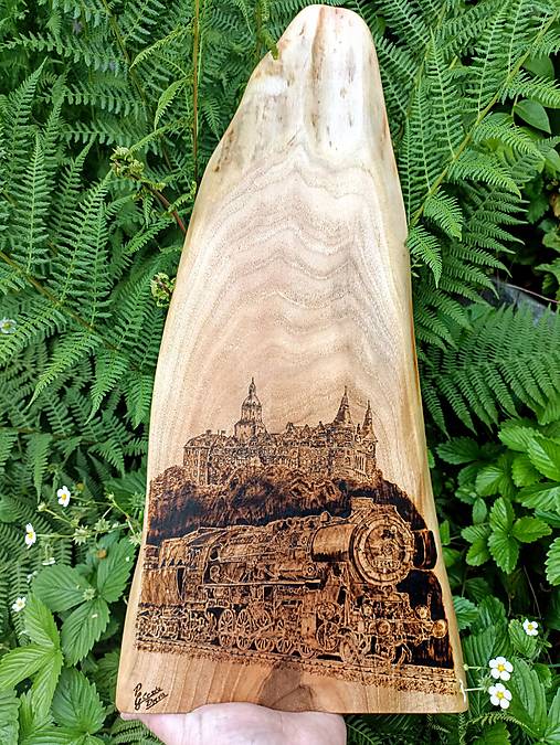 Obrazy - Zlatý vlak - 17820907_