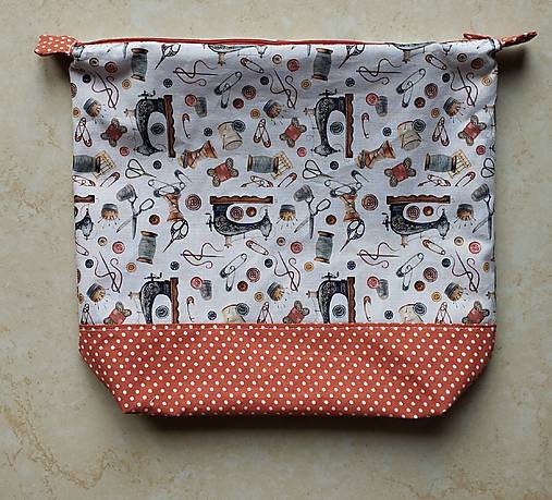 Taštičky - Projektová taška Šitie - 17819566_