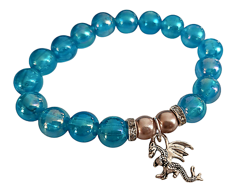 Náramky - Náramok drak  - 17822750_