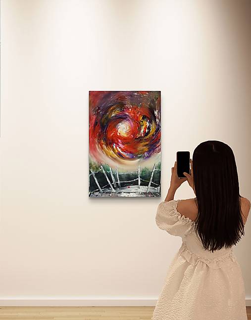 Obrazy - Posledný kvet  - 17824738_