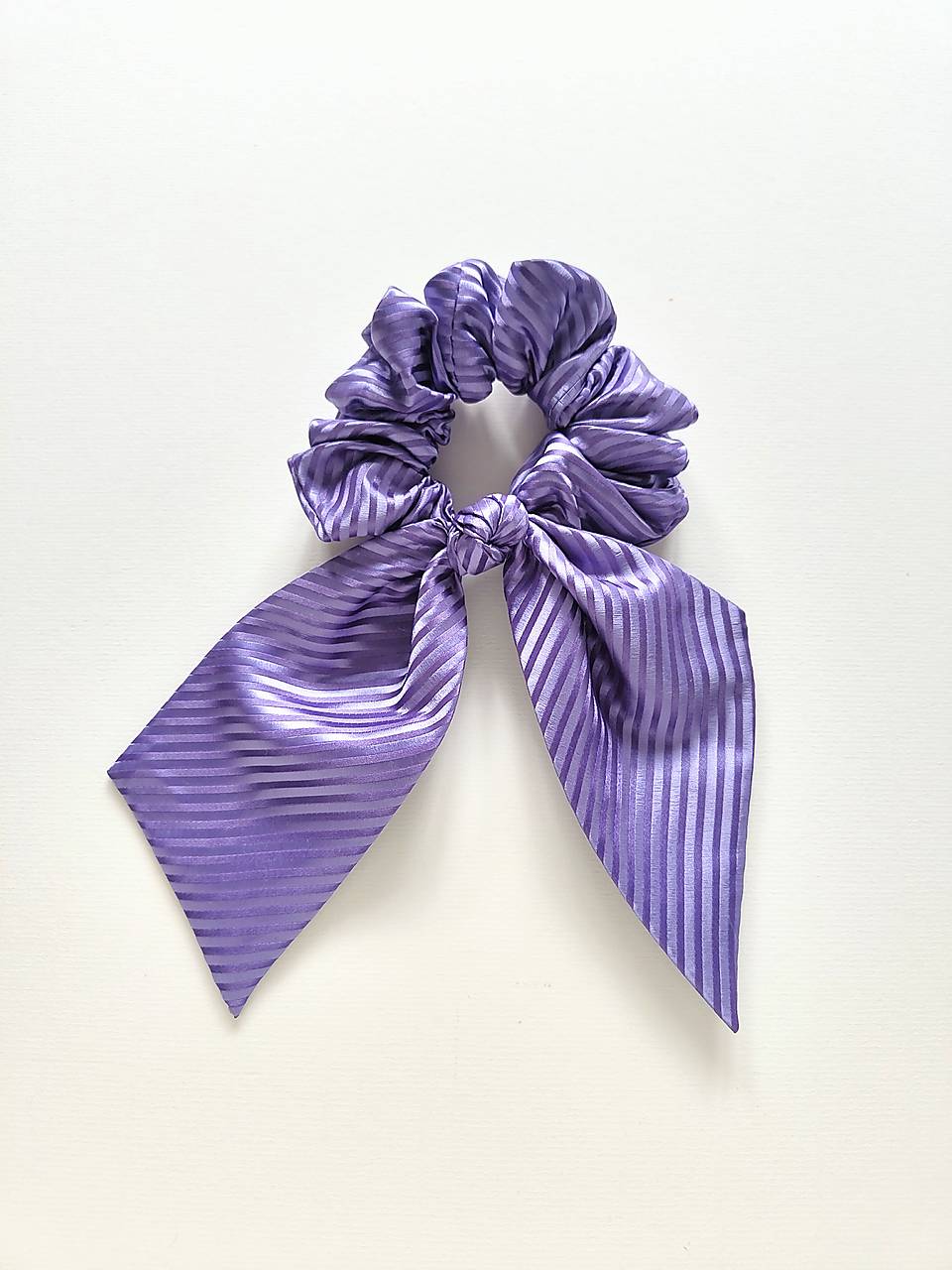 Maxi scrunchie asymetrická (Fialová)