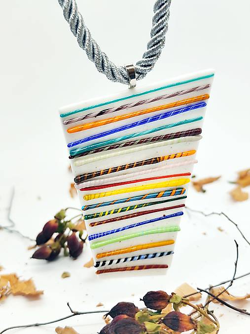 Sklenený prívesok "MAYA"