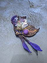 Brošne - Plstená brošňa 22_25 - 17824672_