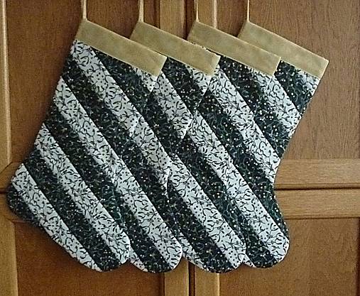 Dekorácie - Čižma vianočná/mikulášska - 17827286_