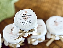 Darčeky pre svadobčanov - Minimedík na krstiny Letec - 17826268_