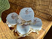 Darčeky pre svadobčanov - Minimedík na krstiny Letec - 17826269_