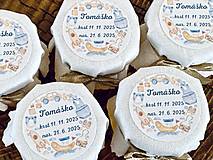 Darčeky pre svadobčanov - Minimedík na krstiny - 17826280_