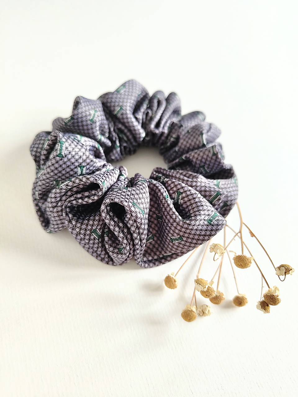 Basic MAXI scrunchie (Šedá)