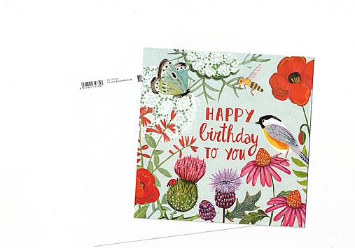 Papier - Pohľadnica - narodeniny - 17827156_