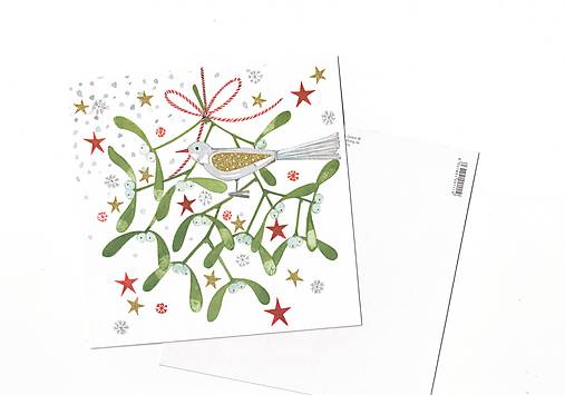 Papier - Pohľadnica - imelo - 17827167_