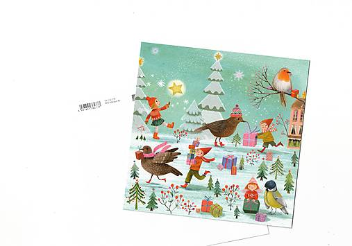 Papier - Pohľadnica - darčekový zhon  - 17827180_