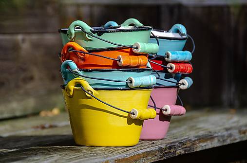 Nádoby - Gulášek či polívečku servírujem do kyblíčku – nové - 17826708_