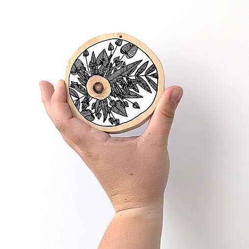 Magnetky - MAGNETKA Lístky - 17825503_