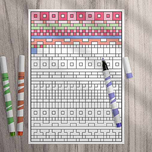 Hračky - Relaxačná omaľovánka chaos - 17825275_