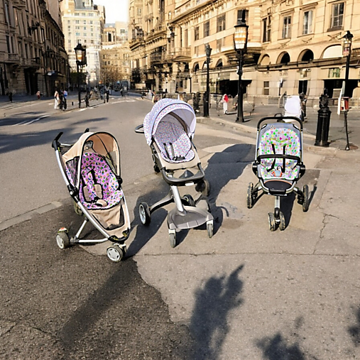 Detský textil - Vložka do kočíka  - 17827427_