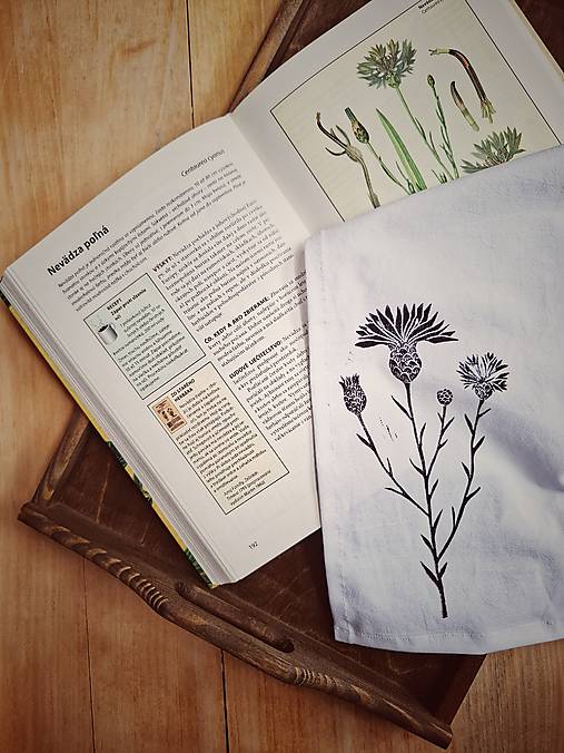 Úžitkový textil - Utierka Nevädza poľná - 17829260_