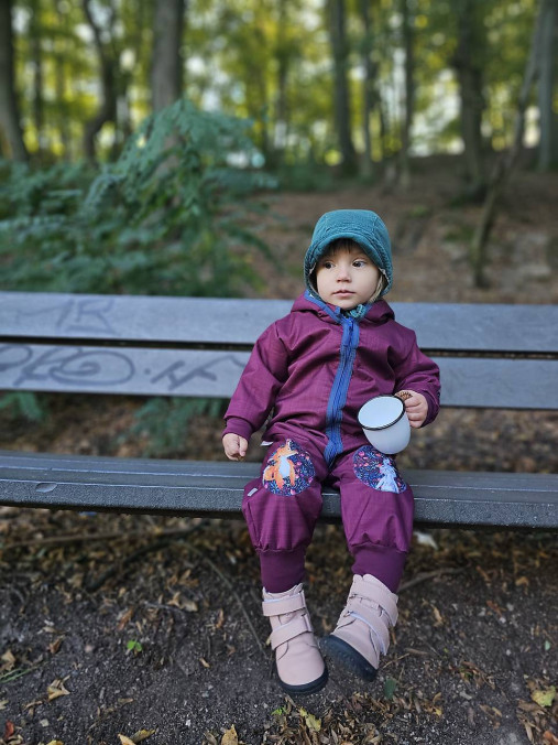 Softshellový overal s barančekom "rabbit&fox"