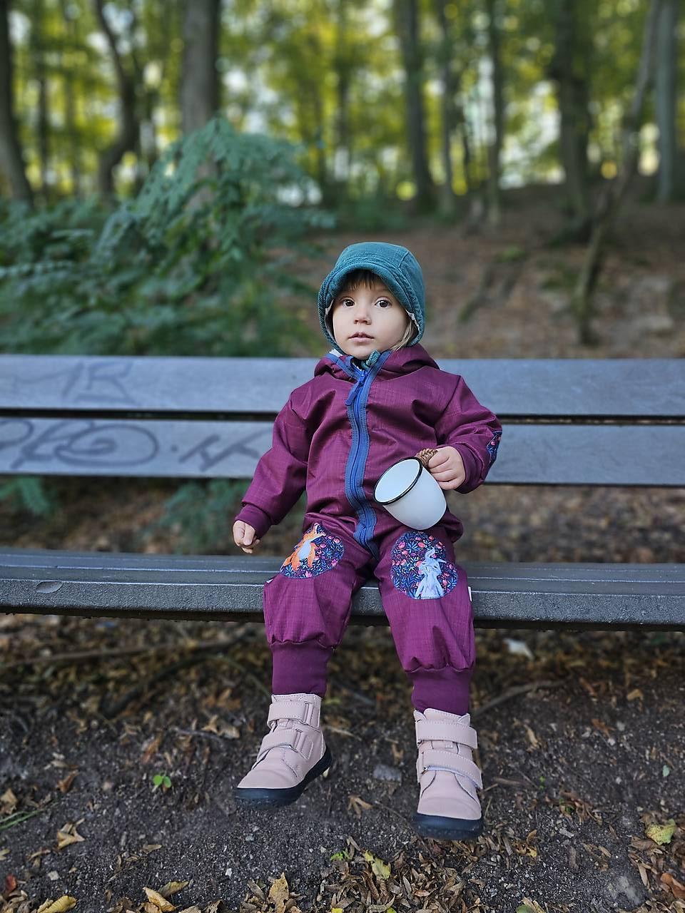 Softshellový overal s barančekom "rabbit&fox"