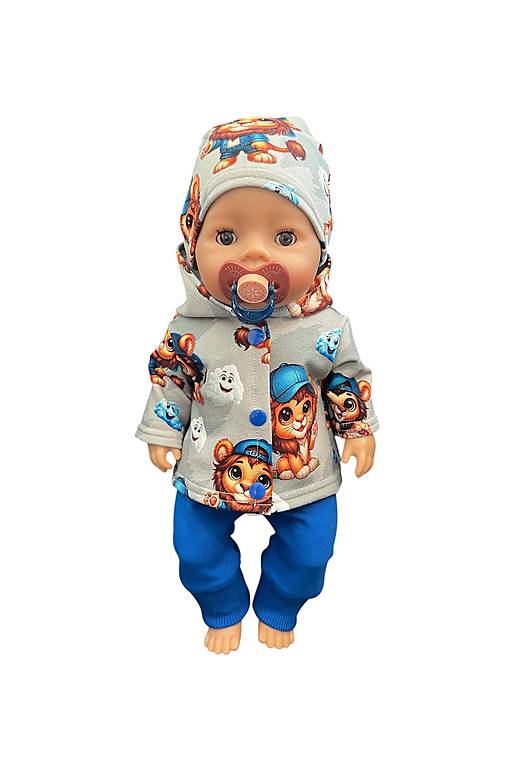 Hračky - Set pre bábiku BABY BORN - 43 cm, levík - 17827488_