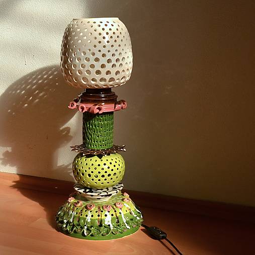 Svietidlá - Totemová lampa - 17827995_