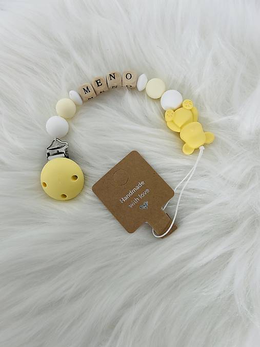 Detské doplnky - Retiazka na cumlík - 17828082_