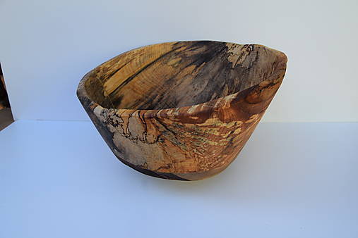 Nádoby - Miska z buka (spalted wood) - nová 1  - 17829379_