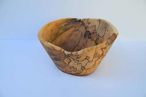 Nádoby - Miska z buka (spalted wood) - nová 6 - 17829480_