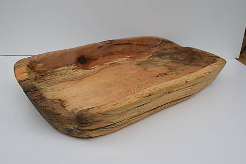 Nádoby - Miska z buka 3, dlabaná ( spalted wood ) - 17829649_