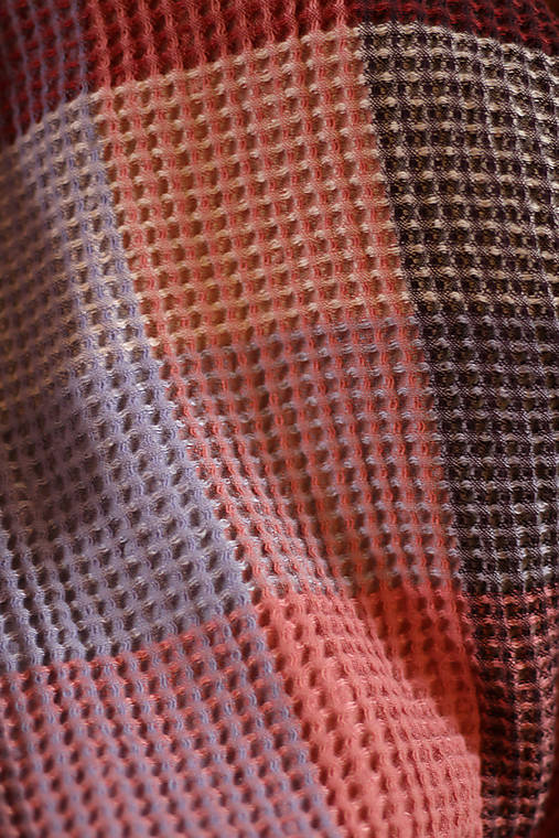 Exkluzívny ľanový vafľový pléd – mäkké hrejivé objatie na chladné dni - 160x200cm