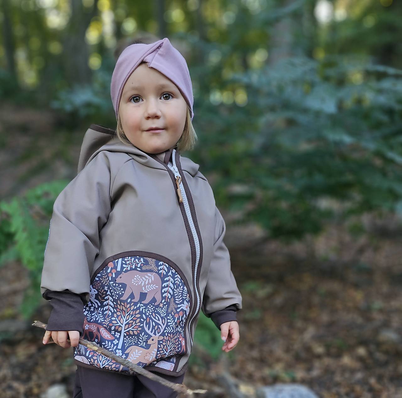 Softshellka "pod horou" (86-92, dl: 40cm)