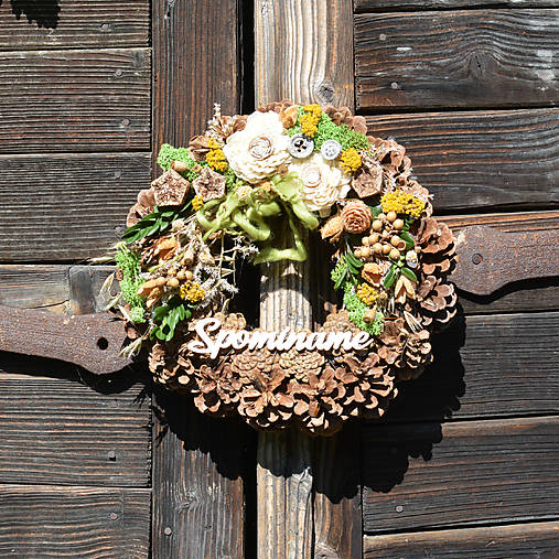 Dekorácie - Spomienkový venček - 17832389_