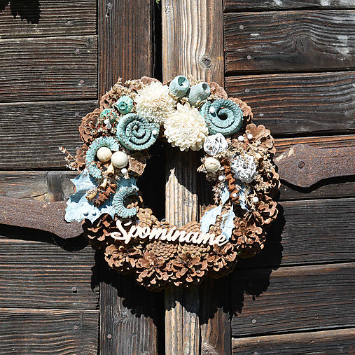 Dekorácie - Spomienkový venček - 17832417_