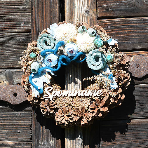 Dekorácie - Spomienkový venček - 17832430_