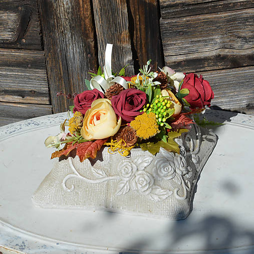 Dekorácie - Smútočná dekorácia - 17832460_