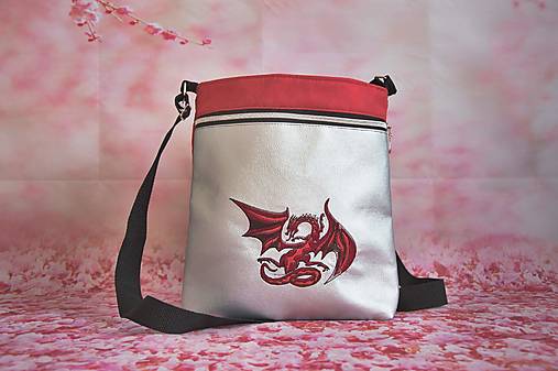 Kabelky - Drak červený - 17833739_