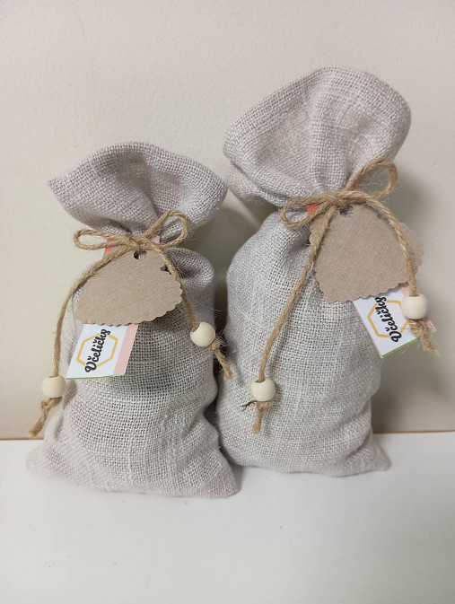 Čaje - Šípky v ľanovom vrecúšku  - 17832657_