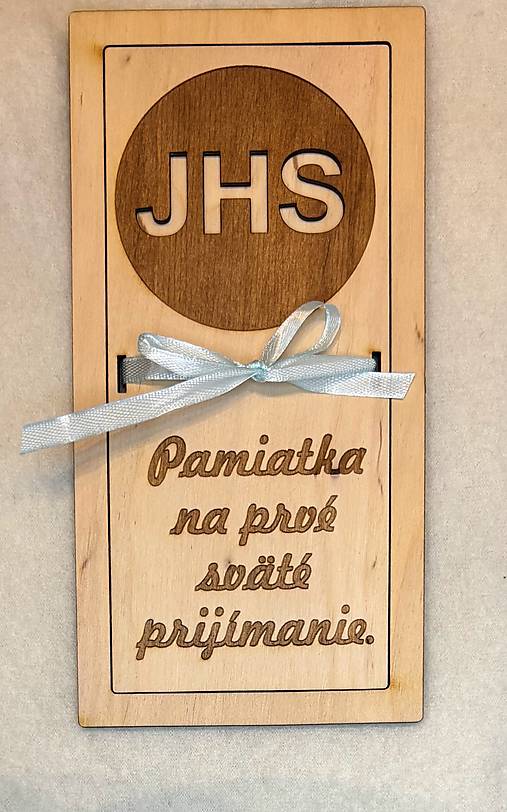 Papier - Obálka na peniaze: Prvé sväté prijímanie - 17832238_