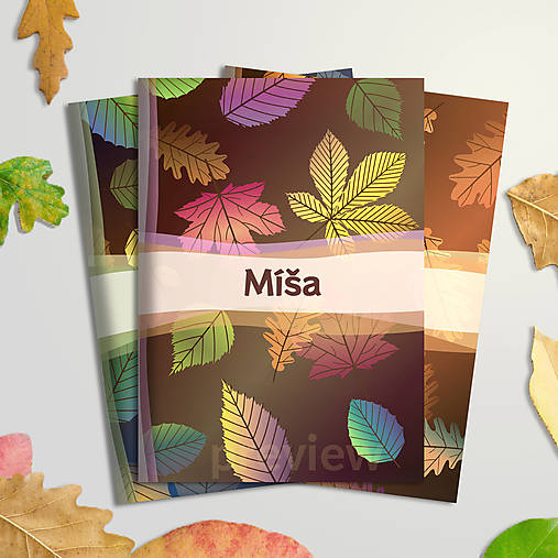 Papiernictvo - Tajomné nielen jesenné lístie - slovníček - 17833947_