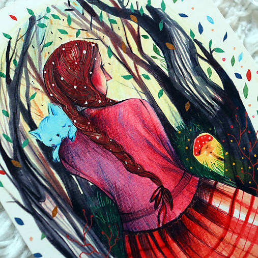 Moja úroda/ print mojej ilustrácie