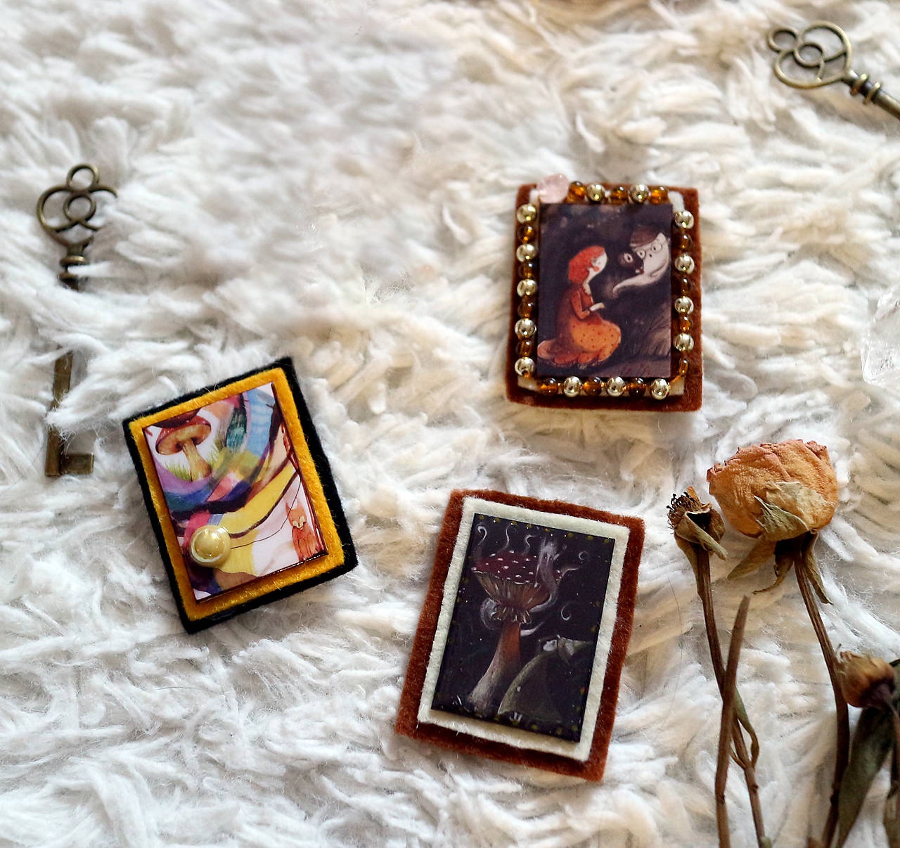 Jesenné mini brošničky